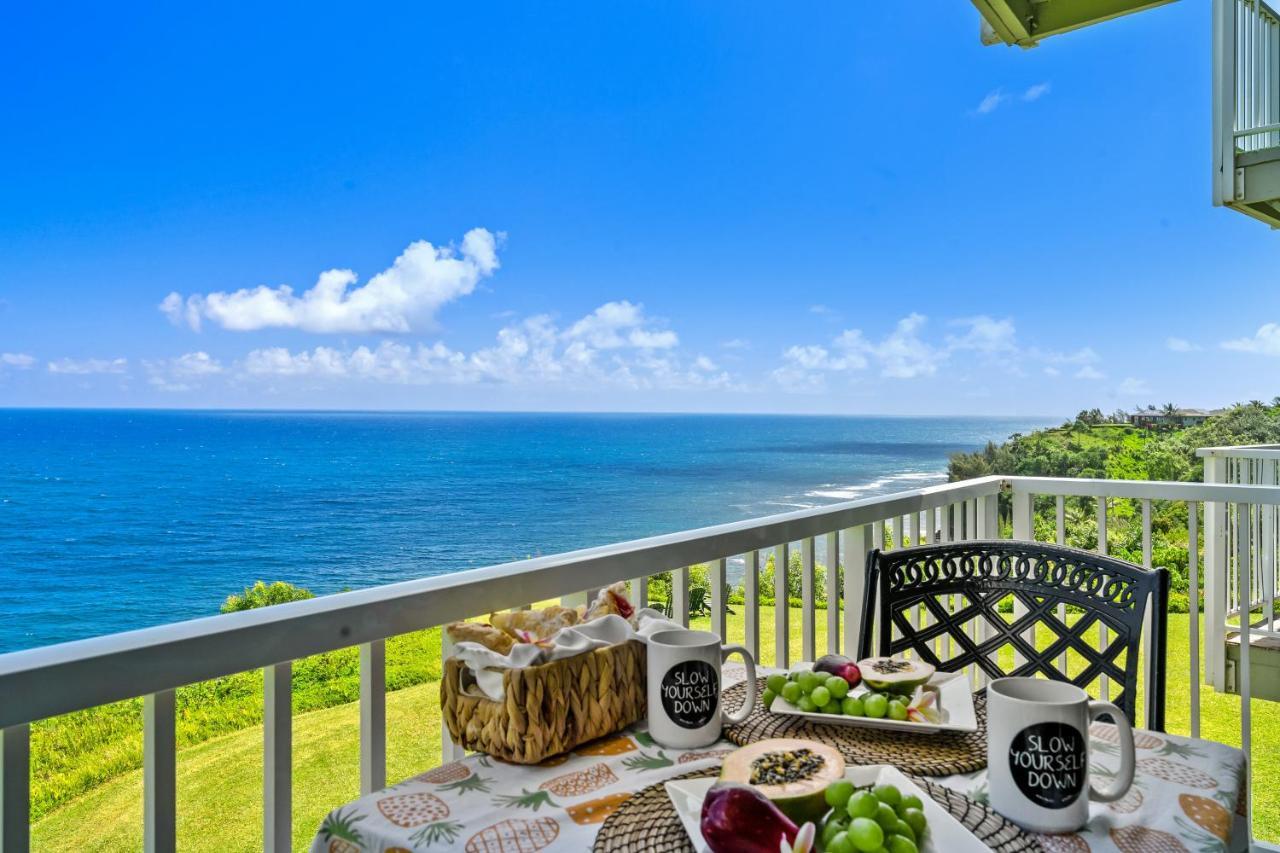 Breathtaking Ocean View Of Royal Waters! Ak5202 Villa Princeville Exteriör bild