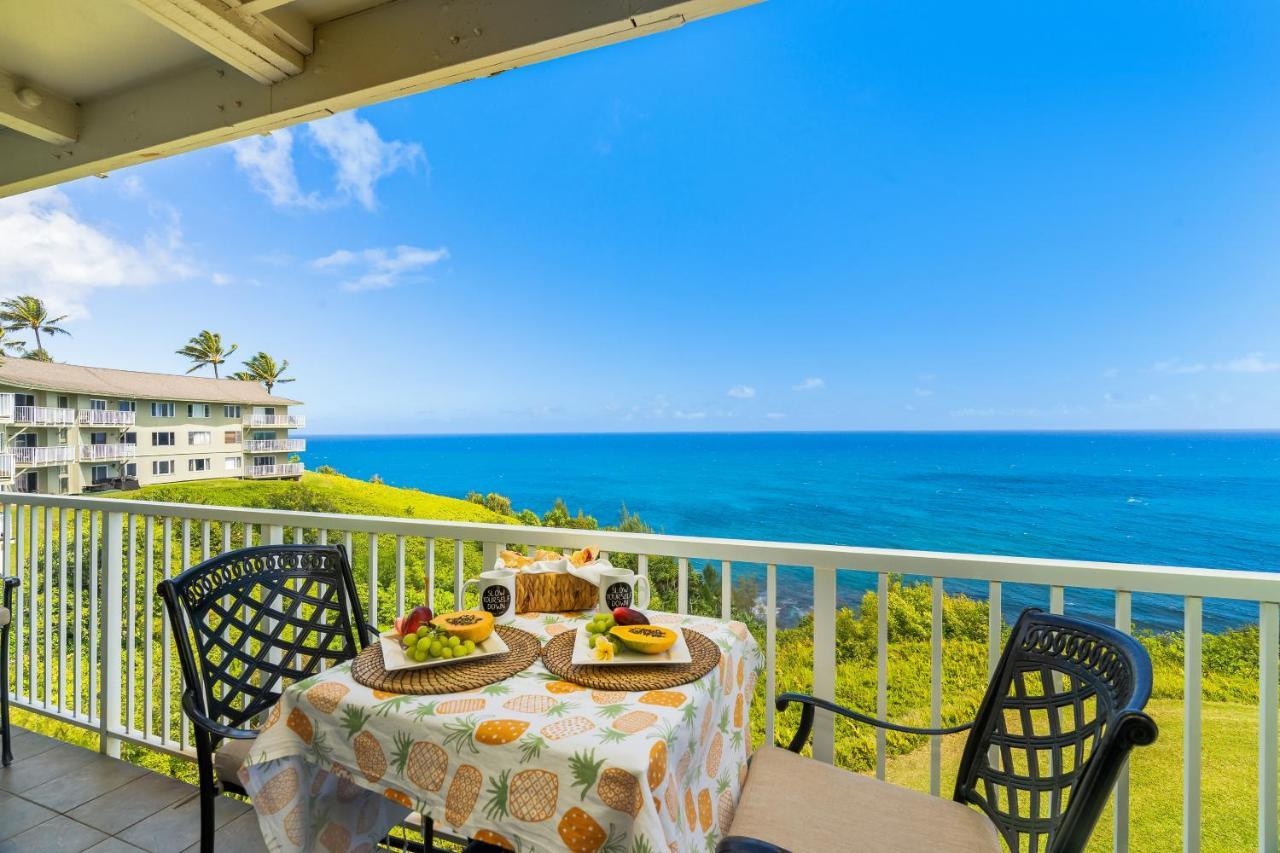 Breathtaking Ocean View Of Royal Waters! Ak5202 Villa Princeville Exteriör bild