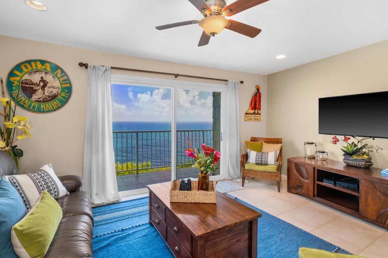 Breathtaking Ocean View Of Royal Waters! Ak5202 Villa Princeville Exteriör bild