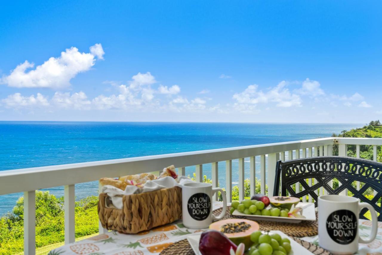Breathtaking Ocean View Of Royal Waters! Ak5202 Villa Princeville Exteriör bild