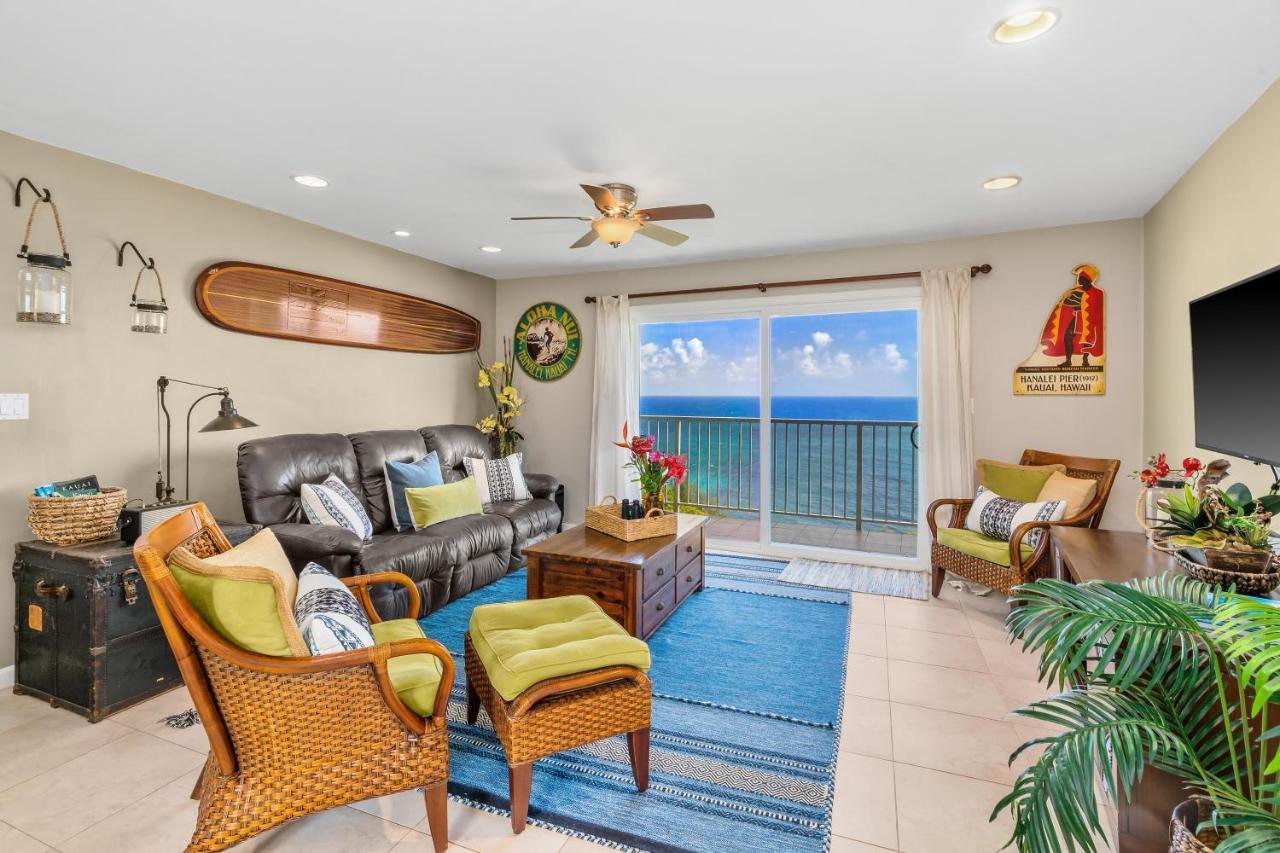 Breathtaking Ocean View Of Royal Waters! Ak5202 Villa Princeville Exteriör bild